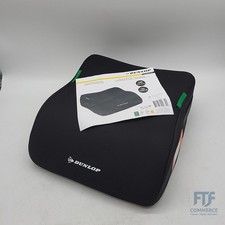 Dunlop Sitzerhöhung Auto Kinder Schwarz - Kindersitzerhöhung ECE R129 - Ergonomi