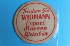 Bierdeckel widmann brauerei - , widmann--brauerei