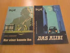 DDR 2 Romanhefte Blaulicht Nr.50,51, von 1964 