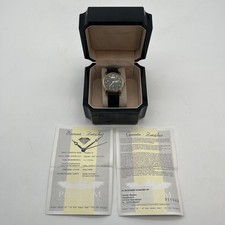 Perigaum Diamond Retrograde Herrenuhr Echte Diamanten (SI1, Weiß) Zertifikat Uhr