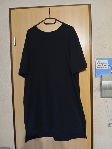 Tolles shirtkleid schwarz - t-shirtkleid,,