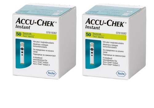 Accu chek instant 100 - 100, test