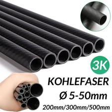 CFK Rohr Ø 5-50mm Carbon Rohr