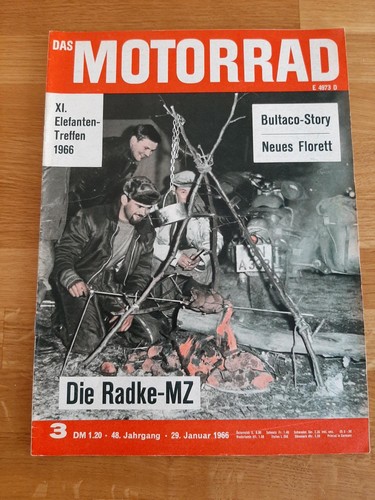 Motorrad 1966 kreidler - motorrad, 03/1966