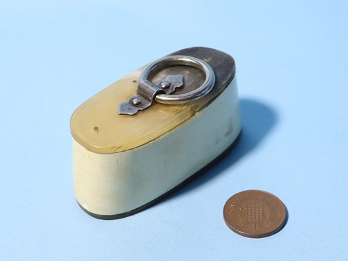 Antike horn geweih deckel - horn/geweih,
