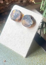 Ohrstecker mit blauen