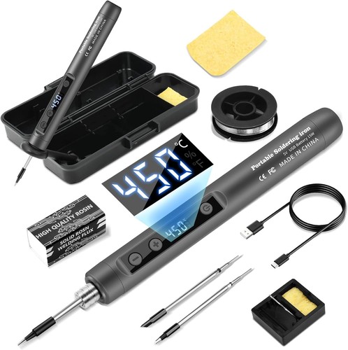 Akku lötkolben set usb 800mah - lötkolben,
