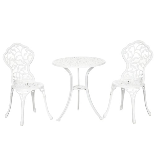 Tlg aluminium bistro set - aluminium,