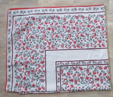 Tischdecke  geblümt  140 x 160 cm