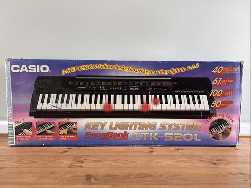 Vintage casio ctk 520l - vintage, ctk-520l