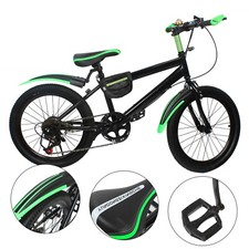 20 Zoll 6 Gang Kinderfahrrad Doppelscheibenbremse MTB Jugendrad Mountainbike