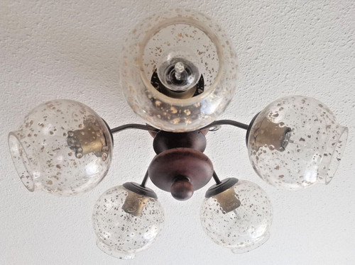 Exklusive deckenlampe echtholz - deckenlampe,