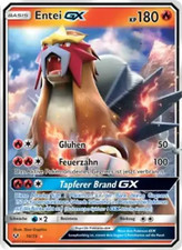 Entei GX / Pokémon / Deutsch / Schimmernde Legenden / 10/73 / SLG 10 / Holo