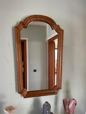 Vintage  alter Holz Spiegel Diele ectr..