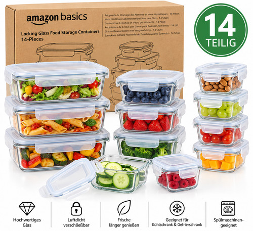 Amazon basics glas - amazon,