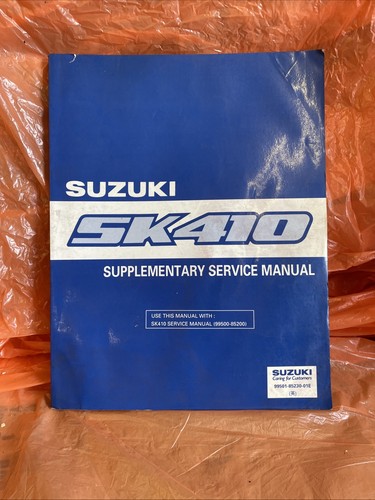 Suzuki sk410 zusatz scheckheft - suzuki,