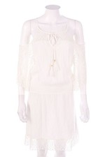 BODYFLIRT Kleid Boho S weiß