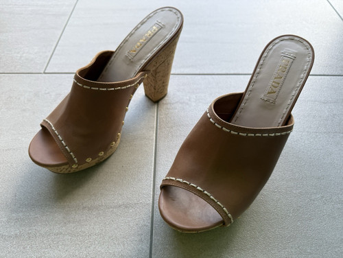 Vintage prada mules - prada,