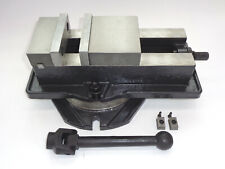 Maschinen-Schraubstock 100mm mit Drehplatte (NEU) Deckel Fräsmaschine