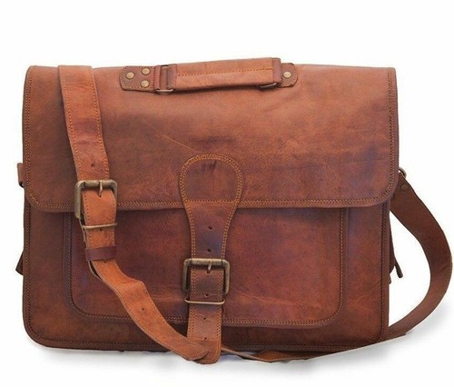 Tasche leder vintage messenger - tasche,