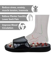 Füße Massage Hausschuhe Fuß Reflex zonen massage Therapie Massage Größe 40