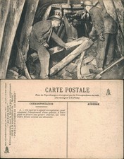 Mine Bergbau Tagebau (AU PAYS NOIR) Arbeiter beim Stollen-Bau 1910