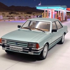 Ford Granada MK II 2.8 Ghia 1982 hellgrün metallic Modellauto 1:18 MCG