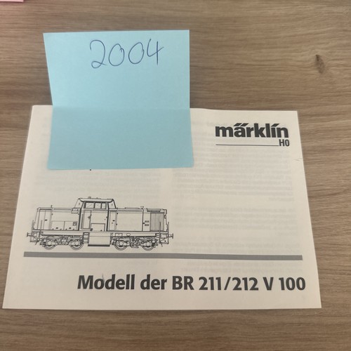 Märklin gebrauchsanleitung - märklin,