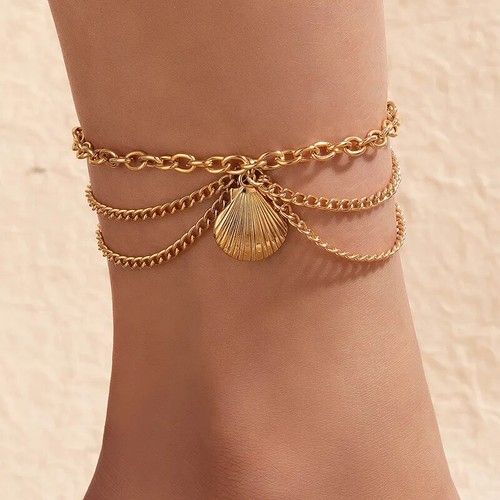Fußkettchen damen gold - damen,