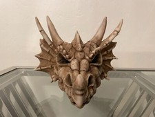 Drachenkopf Drachenfigur Deko