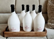 6 LEERE Flaschen Ruinart Brut Rose Champagner Second Skin limitiert 0,75 DEKO