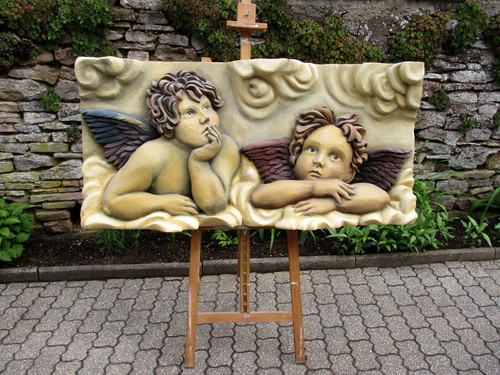 Großes altes relief - großes, -raphael-