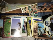 Grosse Sammlung Postkarten, gelaufen