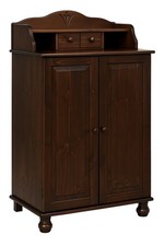 PC-Schrank aus massiver Kiefer Computerschrank Schreibtisch Schrank  NEU