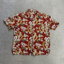 HAWAII Hemd Hawaiishirt Floral XL Magnum Rockabilly Hawaiianer Aloha 16809 Rot