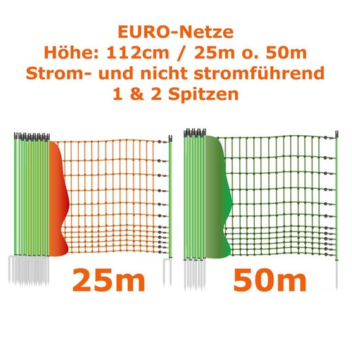 Geflügelnetz 112cm 25m 50m