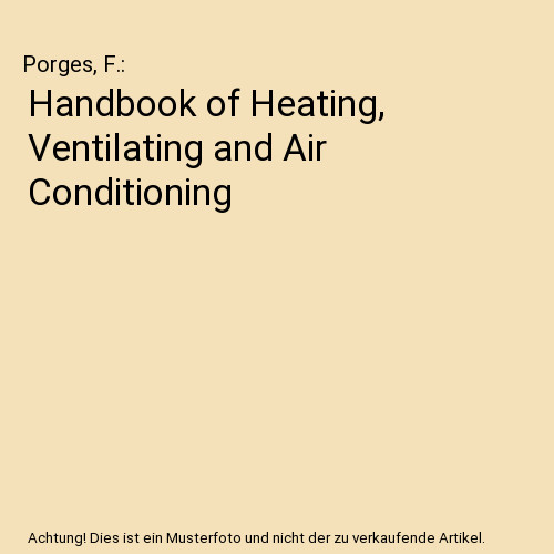 Handbook heating - of,