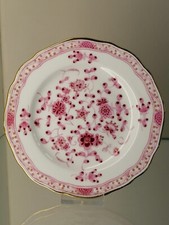 Indisch purpur reich Teller Goldrand Ø ca. 15,5 cm 1.Wahl ungemarkt 