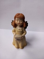 Engel mit  Notenrolle Figur