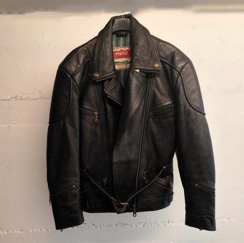 Held biker lederjacke - held, motorrad