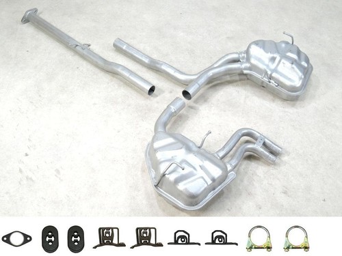 Auspuff set inkl anbaut - set, anbaut.