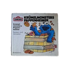 RARES ALTES KINDERBUCH SESAMSTRASSE KRÜMELMONSTERS PAPPENHEIMER 88700