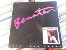 PAT BENATAR LP: LIVE FROM