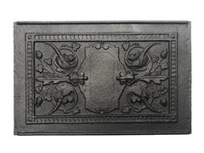 Antike Ofenplatte Gussofen Kaminplatte Ofen Etagenofen Ofenteil Gründerzeit 