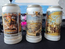 3x Sammler-Bierkrüge
