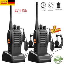 2/4x Walkie Talkie Hand-Funkge