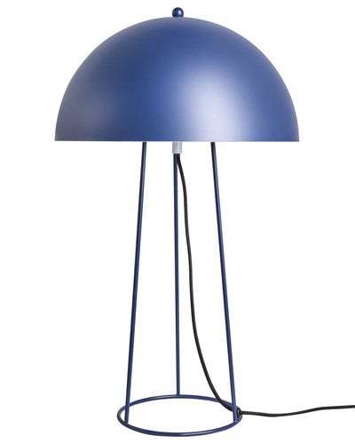 Tischlampe metall blau - metall,