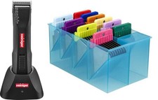 HEINIGER SAPHIR BASIC AKKU -/ SCHERMASCHINE + EDELSTAHLKAMM-SET 1,6 - 50 MM