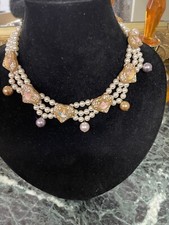 Rosa Templin Lebkuchenherz Kette aus Sammlung 