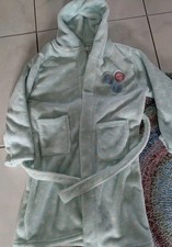 Mädchen Bademantel m. Sternen